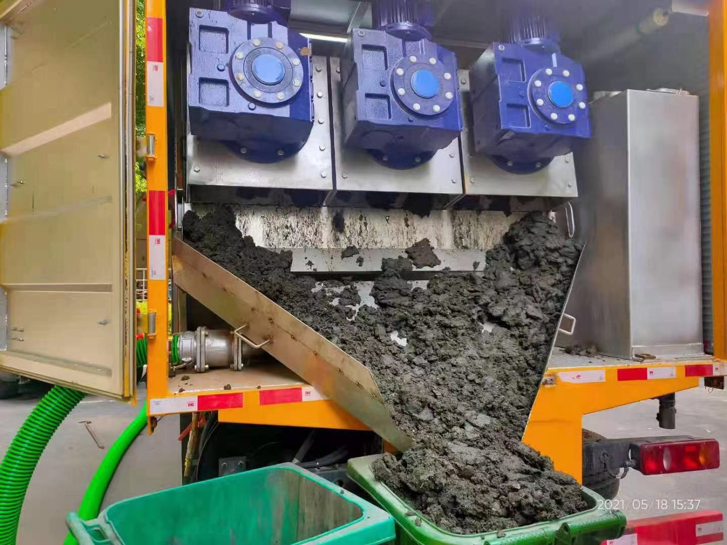 斗门化粪池清掏城市维护站-泥浆净化干湿分离处理